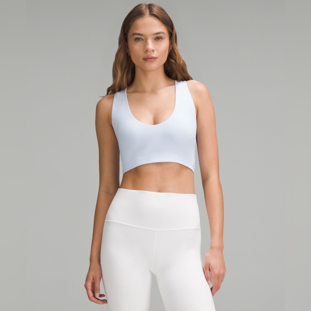 NWT Lululemon Bend This Scoop and Cross Bra Light Support, A-C Cups in Windmill